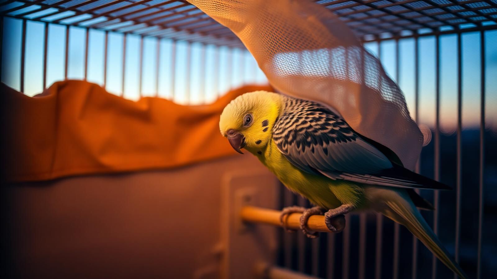 Parakeet Sleep Needs: Hours, Cage Cover & Night Frights Explained
